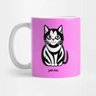 Cat - pet me Mug